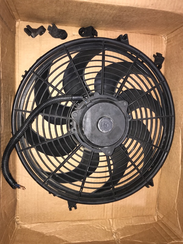 Photo 2 of Mishimoto Slim Electric Fan Black 14" 14 Inches