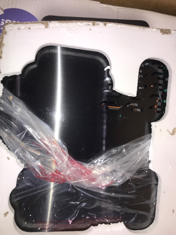 Photo 1 of **PARTS ONLY**
Frigidaire EFIC237 Countertop Crunchy Chewable Nugget Ice Maker, 44lbs per day, Auto Self Cleaning, Black Stainless