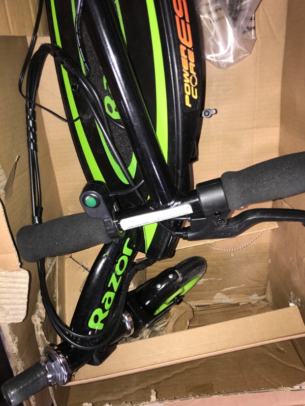 Photo 1 of ***Parts Only***Razor Power Core E90 Electric Scooter for Kids Ages 8+ - 98w Hub Motor, Up to 10 mph and 65 min Ride Time, for Riders up to 120 lbs