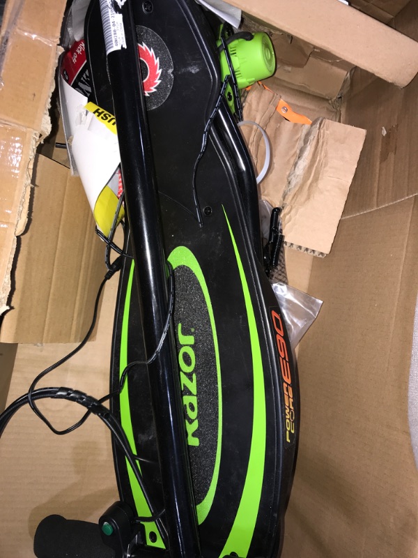Photo 2 of ***Parts Only***Razor Power Core E90 Electric Scooter for Kids Ages 8+ - 98w Hub Motor, Up to 10 mph and 65 min Ride Time, for Riders up to 120 lbs