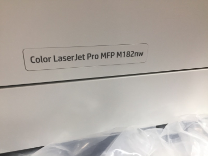 Photo 3 of LaserJet Pro MFP M182nw Wireless Color All-In-One Laser Printer