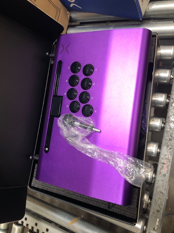 Photo 2 of ( LIKE NEW ) Victrix by PDP Pro FS Arcade Fight Stick for PlayStation 5 - Purple Pro FS Purple