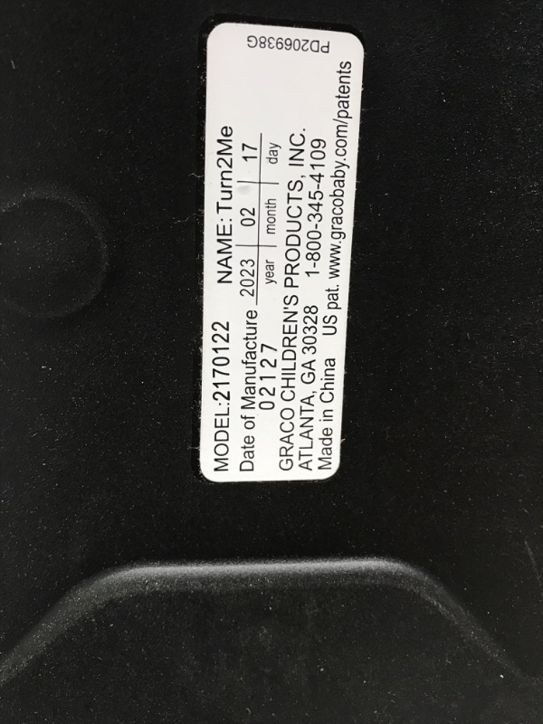 Photo 4 of *USED Graco® Turn2Me™ 3-in-1 Car Seat, Cambridge