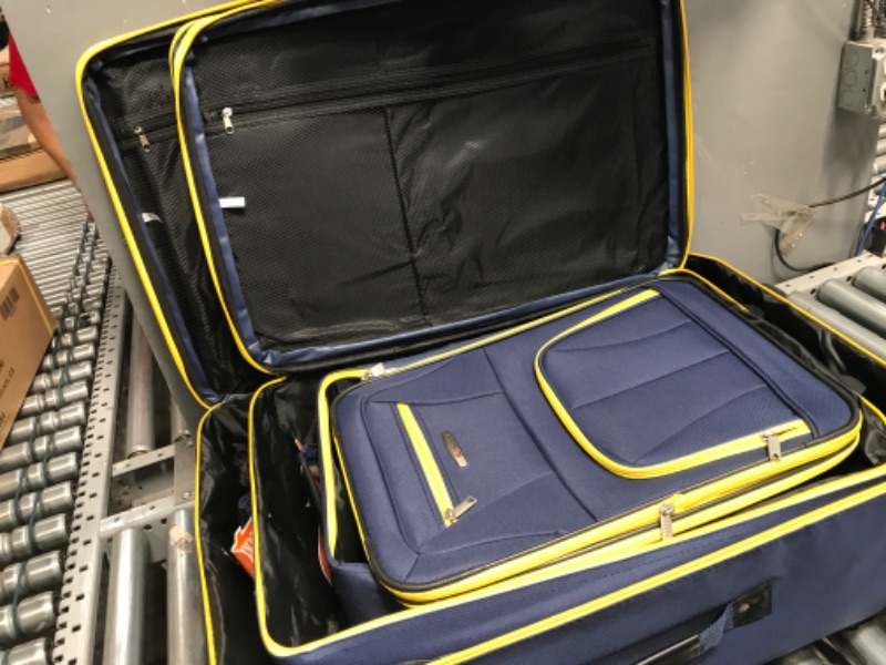 Photo 4 of **BRAND NEW**
Rockland 4 Piece Luggage Set; Navy