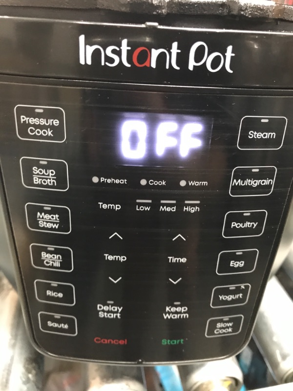 Photo 7 of **USED**
Instant Pot Duo V6 7-in-1 Electric Multi-Cooker, Pressure Cooker, Slow Cooker, Rice Cooker, Steamer, Sauté, Yogurt Maker, & Warmer, Includes App With Over 800 Recipes, Chrome, 6 Quart 6QT Duo V6