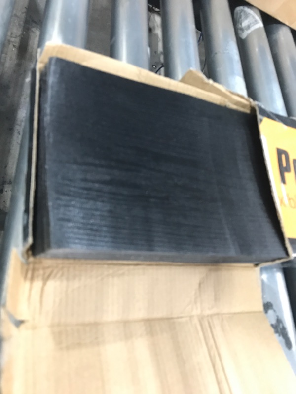 Photo 1 of *USED* Peel and Stick Floor Tiles Vinyl Flooring Planks, 24 Sheets 36 Sq.Ft Black Adhesive Wood Plank, Wallpaper Stickers 36×6×0.1 Inch Black