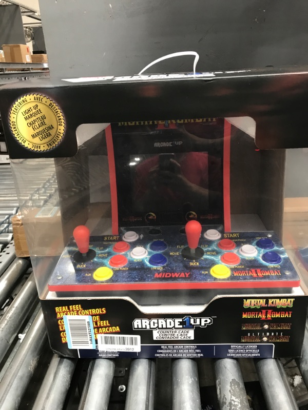 Photo 2 of **BRAND NEW**
Arcade 1Up Mortal Kombat 2 Player Countercade - Electronic Games;