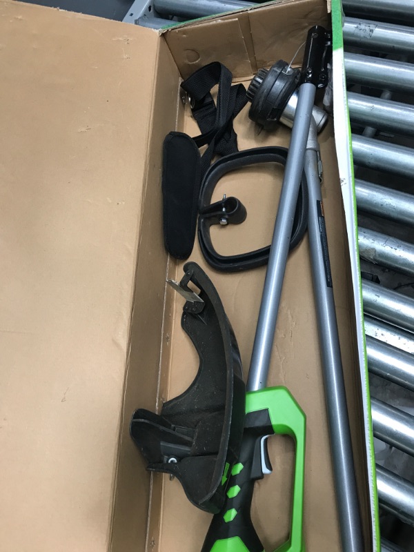 Photo 4 of **USED**
Greenworks 10 Amp 18-Inch Corded String Trimmer (Attachment Capable), 21142 18" Corded Trimmer