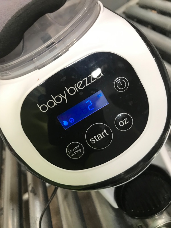 Photo 3 of Baby Brezza Formula Pro Mini Baby Formula Maker – Small Baby Formula Mixer Machine Fits Small Spaces and is Portable for Travel– Bottle Makers Makes The Perfect Bottle for Your Infant On The Go Formula Pro Mini Dispenser Machine