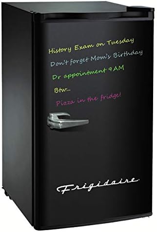 Photo 1 of FRIGIDAIRE EFR331-BLACK 3.2 Cu ft Eraser Board Mini Compact Dorm Fridge (Black)
