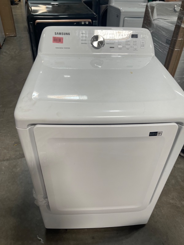 Photo 2 of Samsung 7.2-cu ft Electric Dryer (White)*LIKE NEW