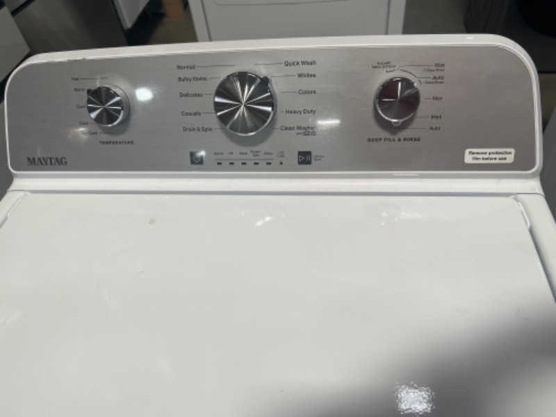 Photo 8 of Maytag
4.5 cu. ft. Top Load Washer in White