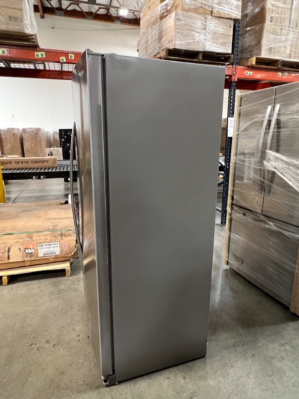 Photo 8 of ***Parts Only***Whirlpool 20.6-cu ft Counter-depth Side-by-Side Refrigerator with Ice Maker (