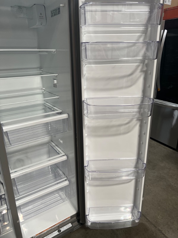 Photo 6 of ***Parts Only***Whirlpool 20.6-cu ft Counter-depth Side-by-Side Refrigerator with Ice Maker (