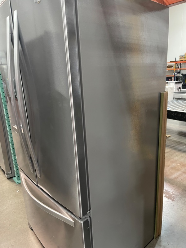 Photo 9 of Whirlpool 24.7-cu ft French Door Refrigerator with Ice Maker (Fingerprint Resistant Stainless Steel)