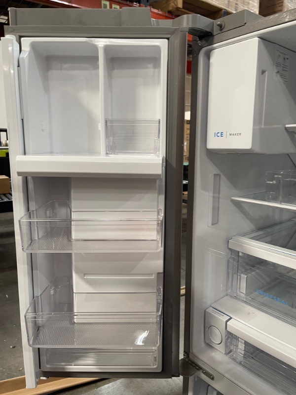 Photo 3 of Frigidaire 27.8-cu ft French Door Refrigerator with Ice Maker (Fingerprint Resistant Stainless Steel)  