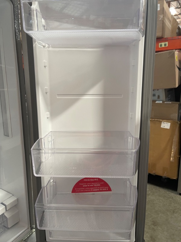 Photo 5 of Frigidaire 27.8-cu ft French Door Refrigerator with Ice Maker (Fingerprint Resistant Stainless Steel)  