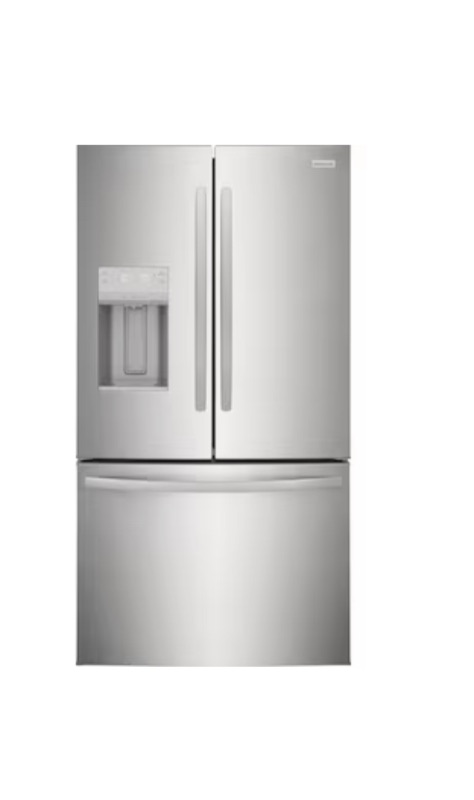 Photo 1 of Frigidaire 27.8-cu ft French Door Refrigerator with Ice Maker (Fingerprint Resistant Stainless Steel)  