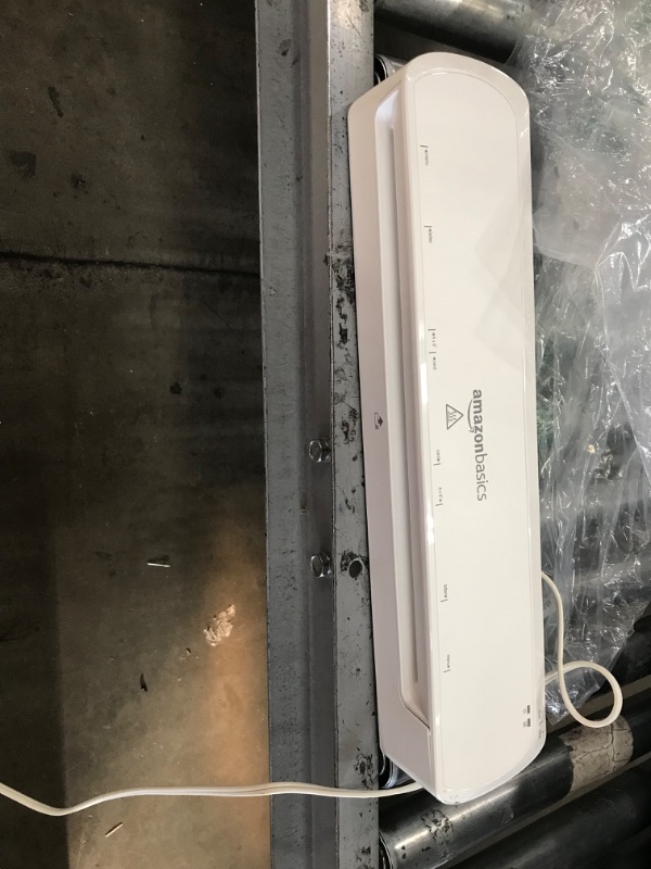 Photo 1 of Amazon Basics 12-Inch Thermal Laminator Machine 12-Inch Laminator