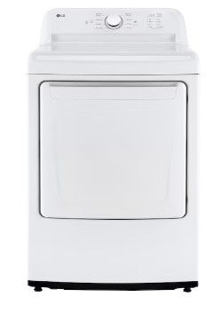 Photo 1 of 7.3-cu ft Electric Dryer (White) ENERGY STAR
