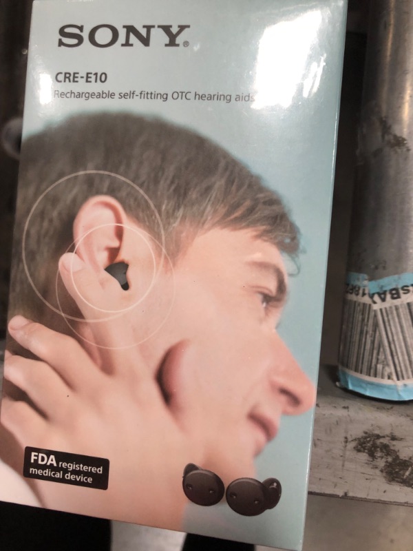 Photo 2 of *BRAND NEW* Sony - ITE Self-Fitting OTC Hearing Aids - Black
