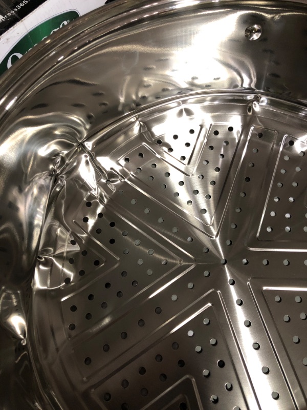 Photo 1 of * item damaged * see images *
VENTION Capsule Bottom Steamer for Cooking, 3 Tier Stainless Steel Steamer Pot,