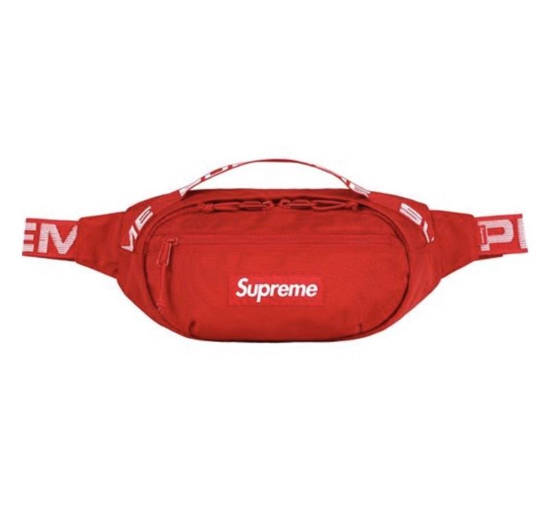 Photo 1 of Supreme Waist Bag SS18 Box Logo Fanny Pack- Red