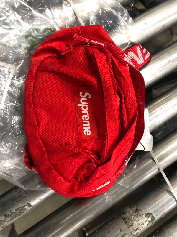 Photo 2 of Supreme Waist Bag SS18 Box Logo Fanny Pack- Red