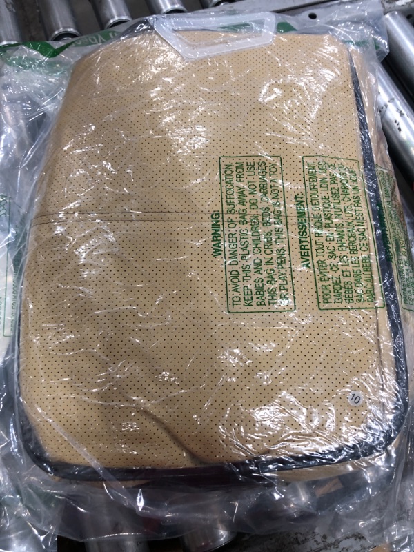 Photo 1 of FH Group Car Seat Covers Beige Full Set Faux Leather - Universal Fit, Automotive Seat Covers, Low Back Front Seat Covers, Airbag Compatible, Split Bench Rear Seat Cover, Car Seat Cover for SUV, Sedan Solid Beige Full Set