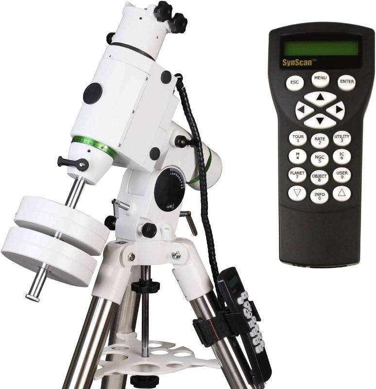 Photo 1 of Sky-Watcher HEQ5 – Fully Computerized GoTo German Equatorial Telescope Mount – Motorized Astrophotography Mount with 42,000 Object Database