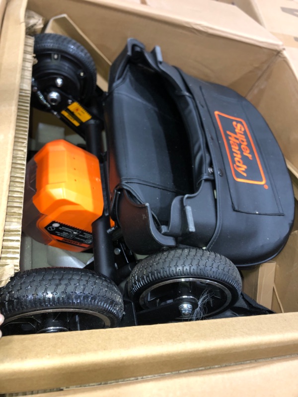 Photo 1 of **MISSING CHARGER**
SuperHandy 3 Wheel Folding Mobility Scooter Long Range Travel w/ 2 Detachable 48V Lithium-ion Batteries and Charger 