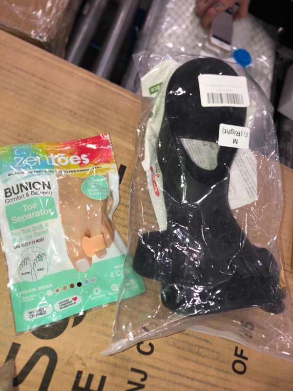 Photo 1 of 2 PC Bunion & Ankle Foot Muscle Tendon Repair & Recovery Brace Bodily Health Bundle 