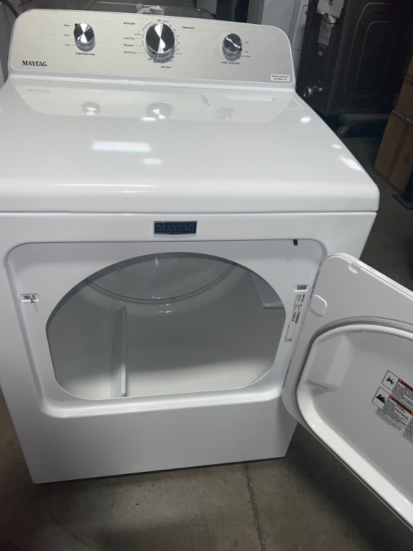 Photo 3 of Maytag
7.0 cu. ft. Vented Electric Dryer in White