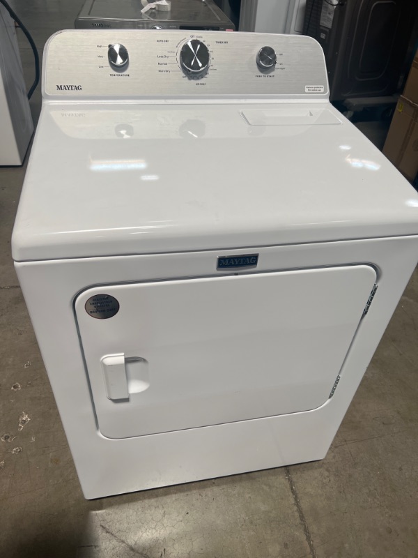 Photo 4 of Maytag
7.0 cu. ft. Vented Electric Dryer in White