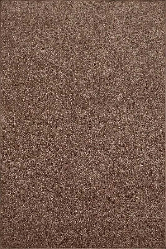 Photo 1 of Bright House Solid Color Area Rug Brown - 6' x 8'
