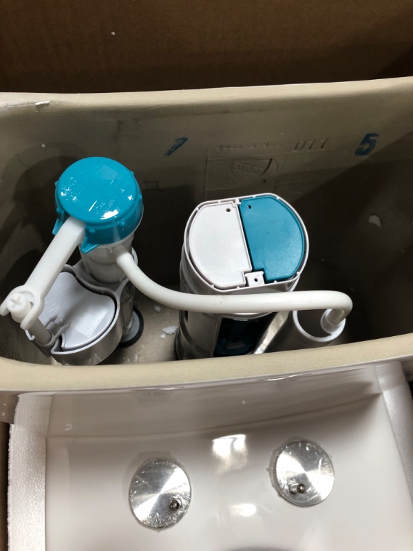 Photo 1 of *missing parts* HOROW HWMT-8733 Small Compact One Piece Toilet For Bathroom, Powerful & Quiet Dual Flush Modern Toilet, 12'' Rough-In Toilet & Soft Closing Seat Include, 25"D x 13.4"W x 28.4"H, White 12" Rough in