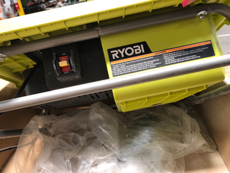 Photo 3 of **PARTS ONLY** RYOBI
4.8 -Amps 7 in. Blade Corded Tabletop Wet Tile Saw