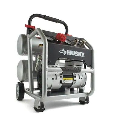 Photo 1 of 
Husky
4.5 Gal. Portable Electric-Powered Silent Air Compressor