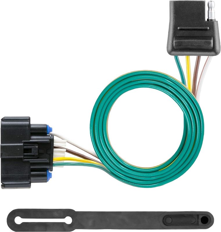 Photo 1 of CURT 56394 Vehicle-Side Custom 4-Pin Trailer Wiring Harness, Fits Select Chevrolet Traverse , Black
