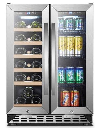 Photo 1 of SINOARTIZAN 24 INCH WINE AND BEVERAGE COOLER ST-36B

