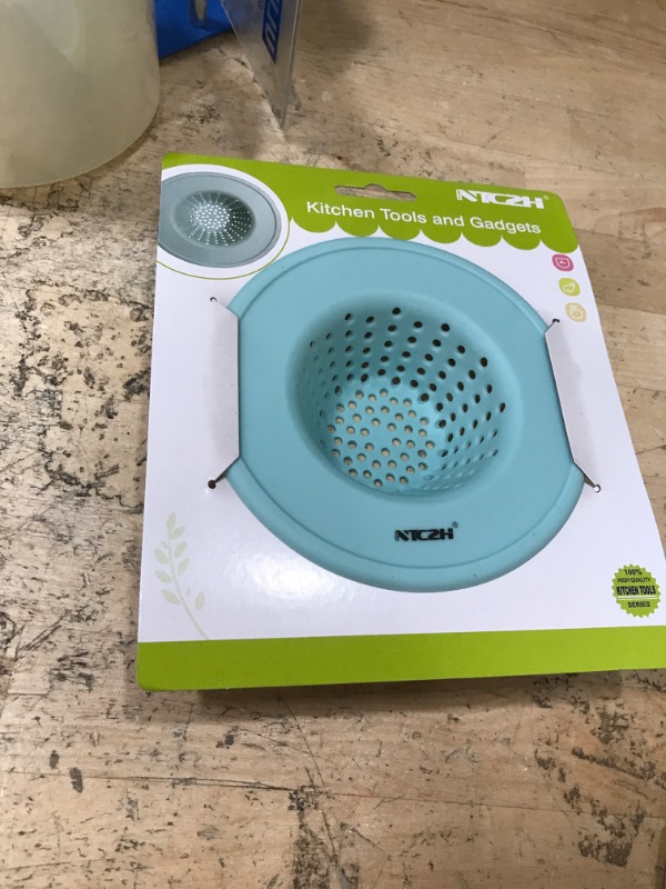 Photo 1 of 3 PACK NTCZH Drain Hair Catcher, TPE Bathtub Strainer Drain Protector, Drain Covers for Shower to Catch Hair Shower Accessories