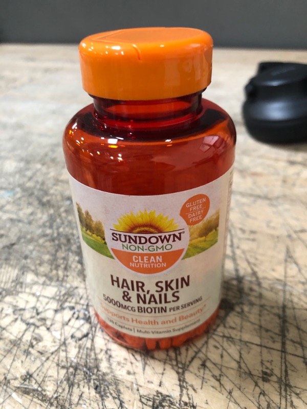 Photo 2 of *8/2025* Sundown Naturals Dietary Supplement Hair, Skin & Nails - 120 CT