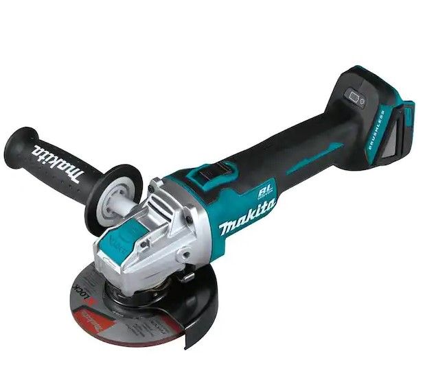 Photo 1 of 18V LXT Lithium-Ion Brushless Cordless 4-1/ 2 in. /5 in. X-LOCK Angle Grinder with AFT, Tool Only
