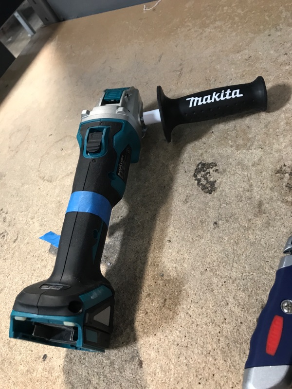 Photo 2 of 18V LXT Lithium-Ion Brushless Cordless 4-1/ 2 in. /5 in. X-LOCK Angle Grinder with AFT, Tool Only
