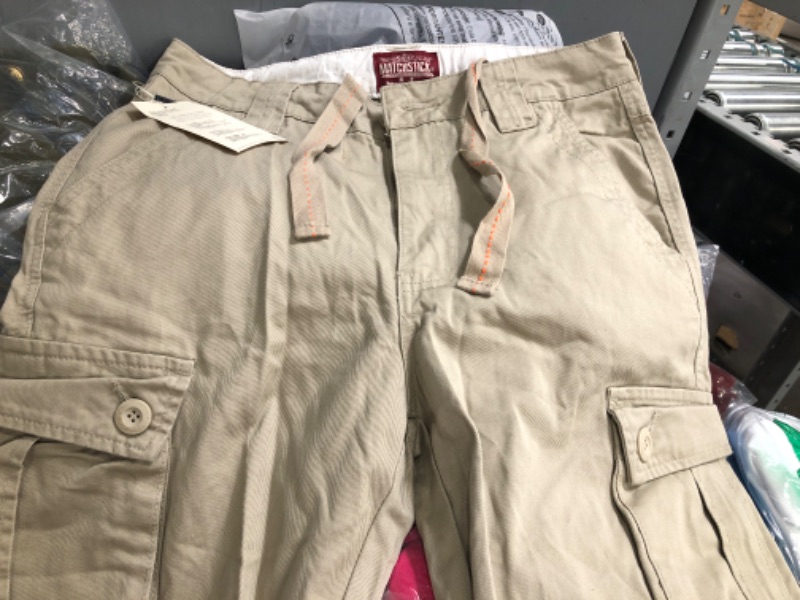 Photo 2 of MATCHSTICK MENS TAN WILD CARGO PANTS 6 POCKETS 30