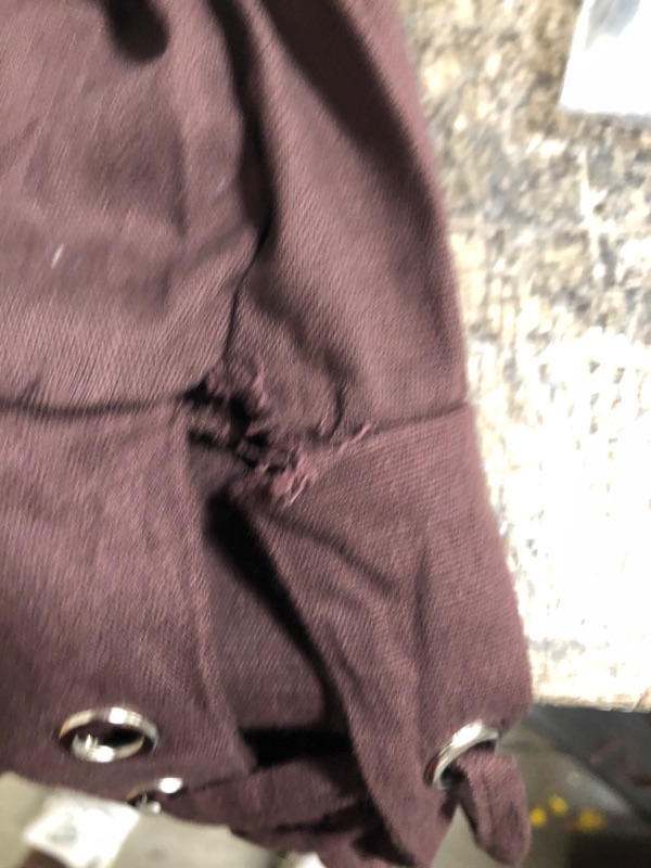 Photo 4 of BROWN PANTS WITH DRAWSTING AND LACE UP AT BOTTOM LEGS