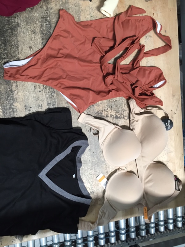 Photo 1 of bundle of assorted clothing s, m, 32DD