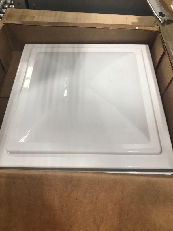 Photo 3 of Camco 40161/40168 White Unbreakable Polycarbonate Vent Lid - Ventline (pre 2008) & Elixir (since 1994) Ventline (Pre '08 Models)/Elixir ('94 & Up Models) White