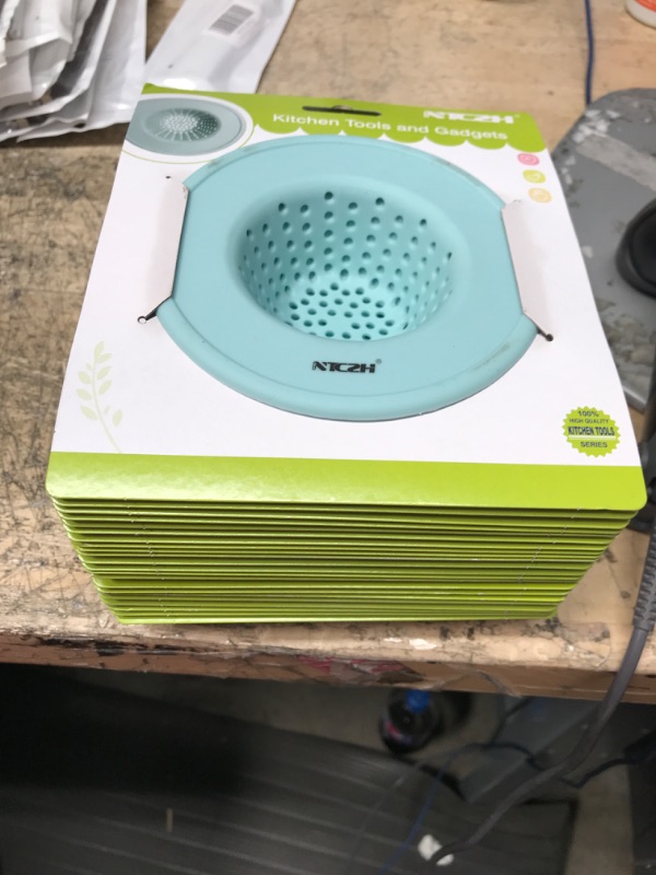 Photo 1 of 22 PACK NTCZH Drain Hair Catcher, TPE Bathtub Strainer Drain Protector, Drain Covers for Shower to Catch Hair Shower Accessories