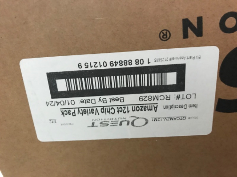 Photo 3 of **EXPIRES 01/04/2024** Quest Nutrition Tortilla Style Protein Chips Variety Pack, Chili Lime, Nacho Cheese, Loaded Taco, 1.1 Ounce (Pack of 12)
